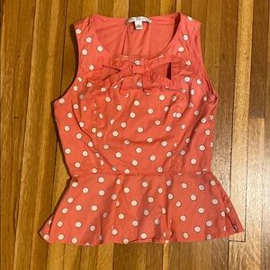 Lauren Conrad Peplum Top